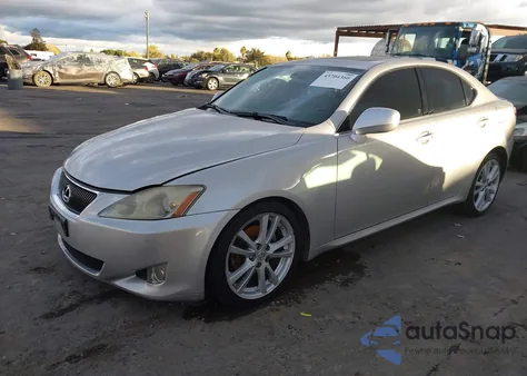 2007 Lexus Is 250 z USA, uszkodzony, nr VIN JTHBK262475035028
